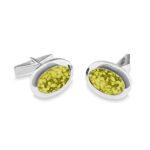 EW-CL-602-Yellow_-Ashes Cufflinks-Ashes Jewellery