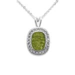 EW-P-108-Green_- Ashes Necklace- Ashes Jewellery