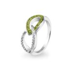 EW-R-331-Green_-Ashes Ring- Ashes Jewellery