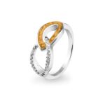 EW-R-331-Orange_-Ashes Ring- Ashes Jewellery