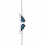 ew-b-509-sswg-blue_ - Ashes Bracelet - Ashes Jewellery