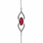 ew-b-511-sswg-red_-Ashes Bracelet - Ashes Jewellery