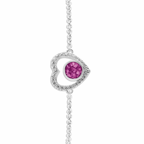 Pink - Forever Ashes Bracelet - Ashes Jewellery