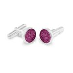 ew-cl-605-sswg-violet_- Ashes Cufflinks-Ashes Jewellery