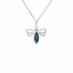 ew-p-121-sswg-blue_ - Ashes Pendant-Ashes Necklace-Ashes Jewellery