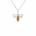 ew-p-121-sswg-orange_ - Ashes Pendant-Ashes Necklace-Ashes Jewellery