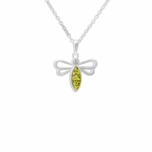 ew-p-121-sswg-yellow_ - Ashes Pendant-Ashes Necklace-Ashes Jewellery