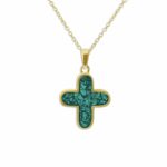 ew-p-123-yg-aqua_Gold-Ashes Pendant-Ashes Necklace-Ashes Jewellery