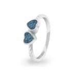 ew-r-340-sswg-blue_- Ashes Ring-Ashes Jewellery - Copy