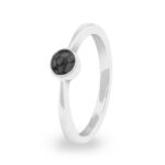 ew-r-352-sswg-black_- Ashes Ring - Ashes Jewellery