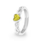 ew-r-353-sswg-yellow_- Ashes Ring - Ashes Jewellery