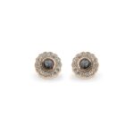 EV-E-203-Black_-Rose Gold-Ashes Earrings-Ashes Jewellery