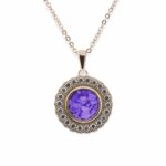 EV-P-102-Purple_Rose Gold- Ashes Necklace - Ashes Jewellery (2)