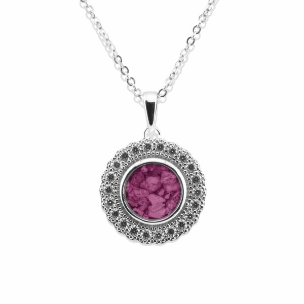Violet - Petals Ashes Necklace - Ashes Jewellery