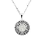 EV-P-102-White_- Ashes Necklace - Ashes Jewellery