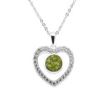EV-P-103-Green_-Ashes Necklace - Ashes Jewellery