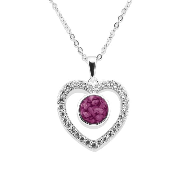 Violet - Forever Ashes Necklace- Ashes Jewellery