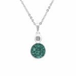 EV-P-106-Aqua_-Ashes Necklace - Ashes Jewellery