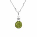 EV-P-106-Green_-Ashes Necklace - Ashes Jewellery