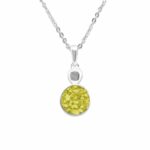 EV-P-106-Yellow_-Ashes Necklace - Ashes Jewellery