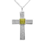EW-P-110-Yellow_- Ashes Pendant - Ashes Jewellery