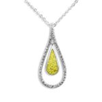 EW-P-111-Yellow_- Ashes Pendant - Ashes Jewellery