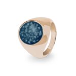 EW-R-316-Blue_Rose Gold-Ashes Ring - Ashes Jewellery