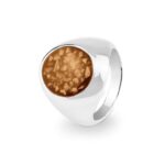 EW-R-316-ORANGE_-Ashes Ring - Ashes Jewellery