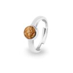 EW-R-321-ORANGE_-Ashes Ring - Ashes Jewellery