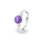 EW-R-321-PURPLE_-Ashes Ring - Ashes Jewellery