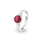EW-R-321-RED_-Ashes Ring - Ashes Jewellery