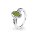 EW-R-334-Green Ashes Ring-Ashes Jewellery