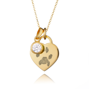 Memorial Jewellery - Paw Print Jewellery