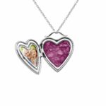 HeartPendant_Bar_Violet- Ashes Locket - Ashes Jewellery