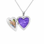 Purple_Ashes Locket - Ashes Jewellery