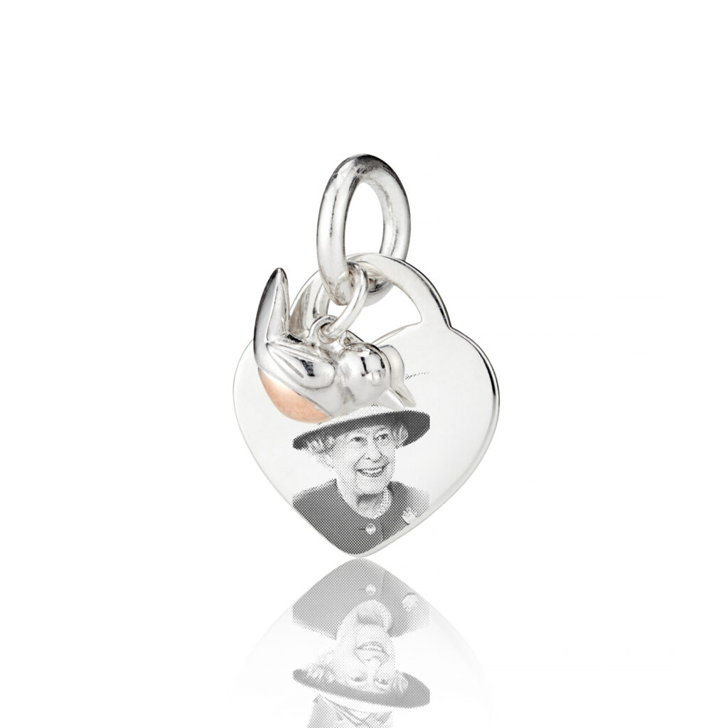 Robin Photo Charm - Photo Jewellery - Memorial Jewellery - Inscripture