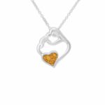 ew-p-118-sswg-orange_-Ashes Pendant-Ashes Necklace-Ashes Jewellery