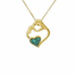 ew-p-118-yg-aqua__Rose Gold-Ashes Pendant-Ashes Necklace-Ashes Jewellery