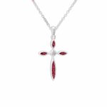 ew-p-120-sswg-red_- Ashes Pendant-Ashes Necklace-Ashes Jewellery
