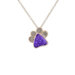 ew-p-133-rg-purple_Rose gold -Ashes Necklace - Ashes Jewellery