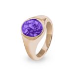 ew-r-339-rg-purple_Rose Gold-Ashes Ring-Ashes Jewellery