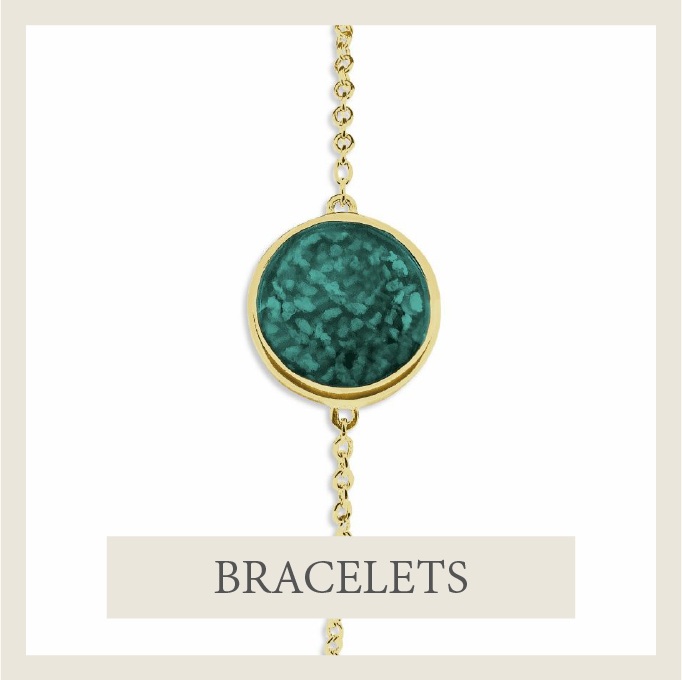 Ashes into Jewellery - Ashes Bracelet - Inscripture