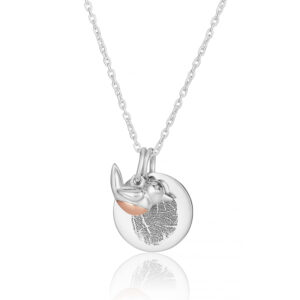 Robin Disc Fingerprint Necklace - Fingerprint Jewellery