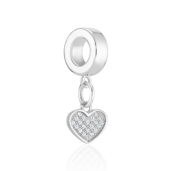 Pandora Heart Charm - Personalised Jewellery - Inscripture