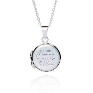 This Mummy Belongs To Locket - Mothers Day Gift