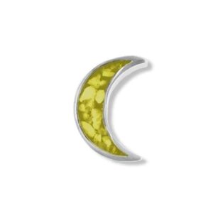 Yellow -Large Moon Ashes Elements - Ashes Jewellery