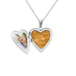 Orange - Heart Ashes Locket - Ashes Jewellery (2)