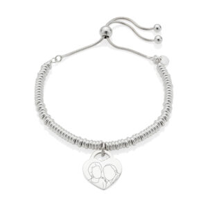Silver Sweetie Illustration Bracelet - Photo Jewellery