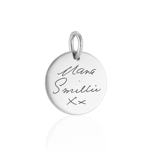 Moments Disc Charm - Memorial Jewellery