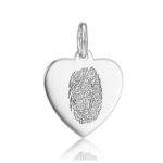Sterling Silver Heart Charm_70634